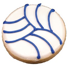CFG30 - Sports Volleyball Cookie Favors